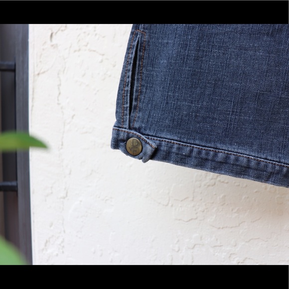 Diane Von Furstenberg Cropped Denim Pant - Picture 4 of 6